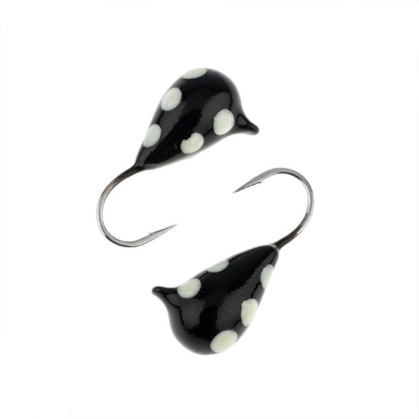 Мормышка вольфрамовая Spider Капля с ушком краш. MW-SP-1140-118P фосф.