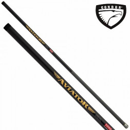 Удилище Aviator б/к, длина 4 м, тест 10-30 гр, carbon IM-7