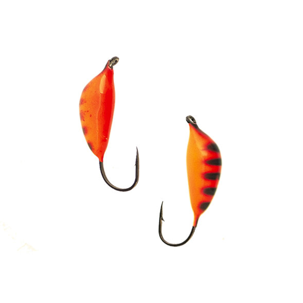 Мормышка вольфрамовая Lumicom Банан с ушком Ф5 покраска 319A