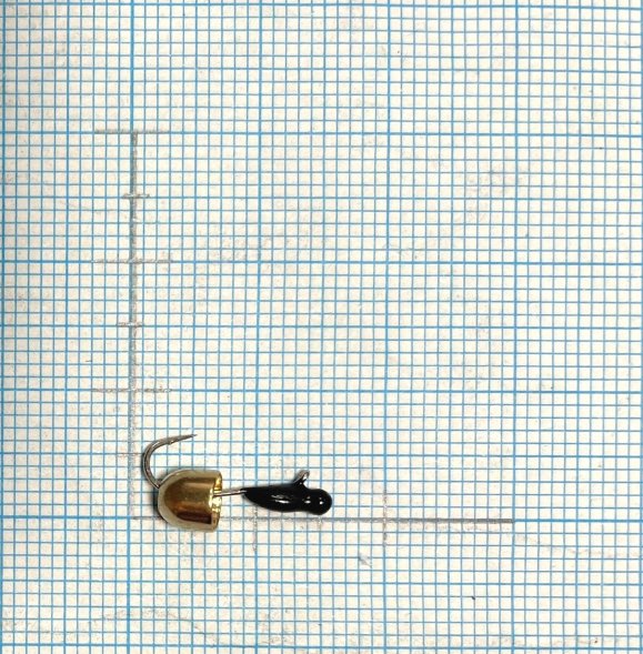 Мормышка свинцовая True Weight цена за 1 шт Веснянка d3.5 колокольчик латунный