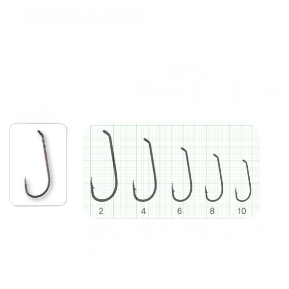 Крючок Misago MIS012 2BH № 4 8 шт 0.70