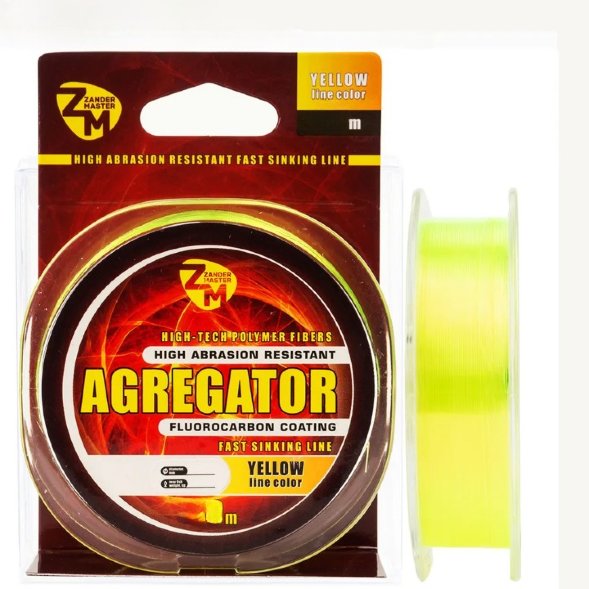 Леска ZanderMaster Agregator 0.309 100м желтая