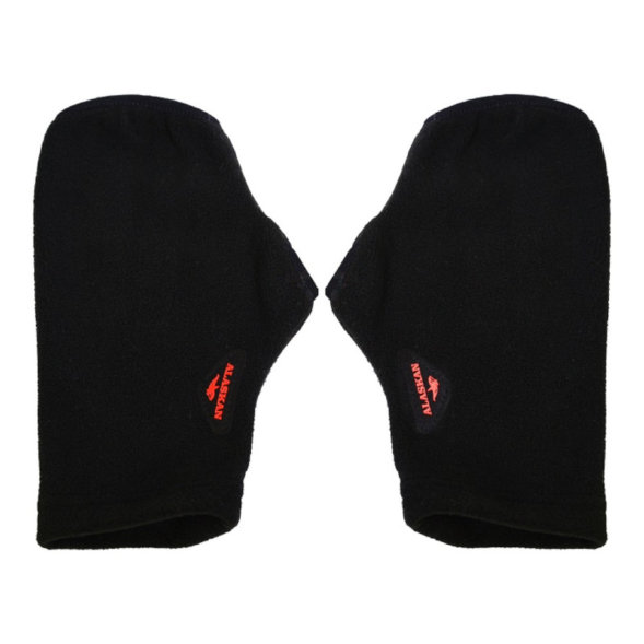 Варежки Alaskan флис.Small Mittens чёрн. L