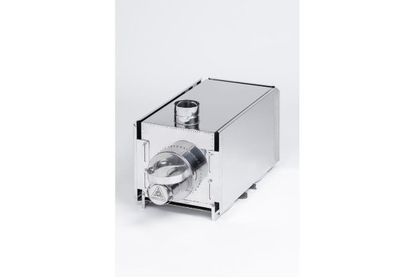 Печь Экономка Инвент малая со стацион. экранами+короб д/камней 330*230*230мм