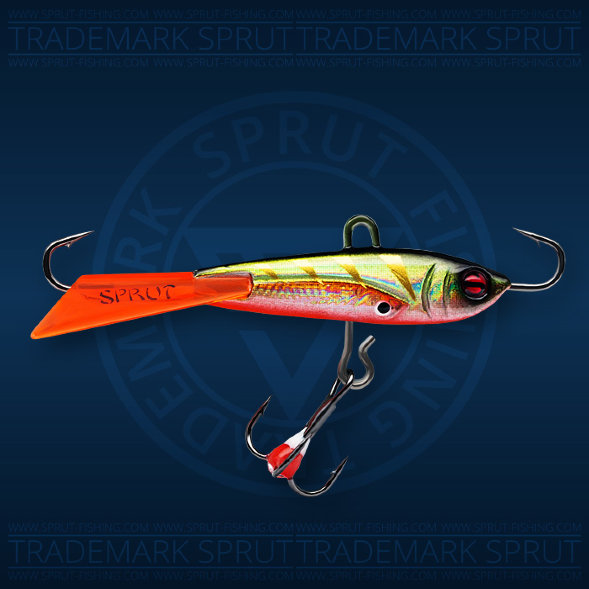 Балансир рыболовный для зимней рыбалки Sprut Kanori Dual №5 10г 55мм GBKP-GR-3D