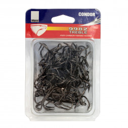 Крючок-тройник Condor TREBLE HOOK №4/0 BN 25 шт/упак