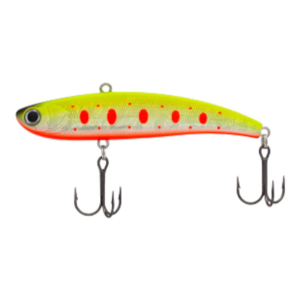 Воблер KYODA BARBELL VIB, ратлин размер 80 мм вес 17 гр тонущий цвет P1710