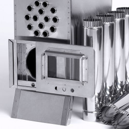 Теплообменник для палатки Вектор-ВД с вентилятором 400*200*380